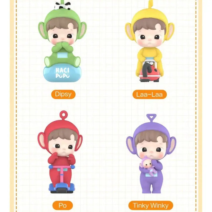 [BUNJANG] Popmart Hachipupu Teletubbies Collaboration Figure / 팝마트 하치푸푸 텔레토비 콜라보 판매