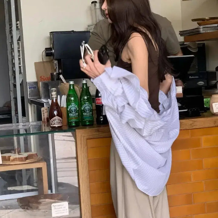 [BUNJANG] Outfit Beige Slacks / 아웃핏 비조 슬랙스(리브아워,위드아웃썸머,레이지샵,온드민)