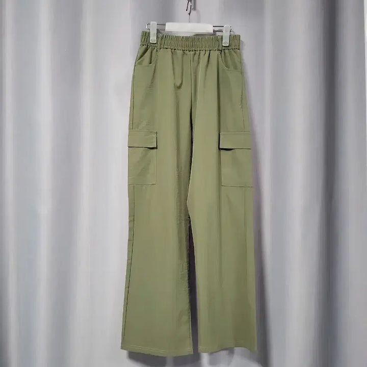 [BUNJANG] Cargo Wide Banding Pants / 카고 와이드 밴딩바지