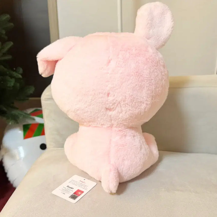 [BUNJANG] Hello Kitty Rabbit Costume Plush Doll / 헬로키티 힐링 래빗 토끼 코스튬 핑크 새상품