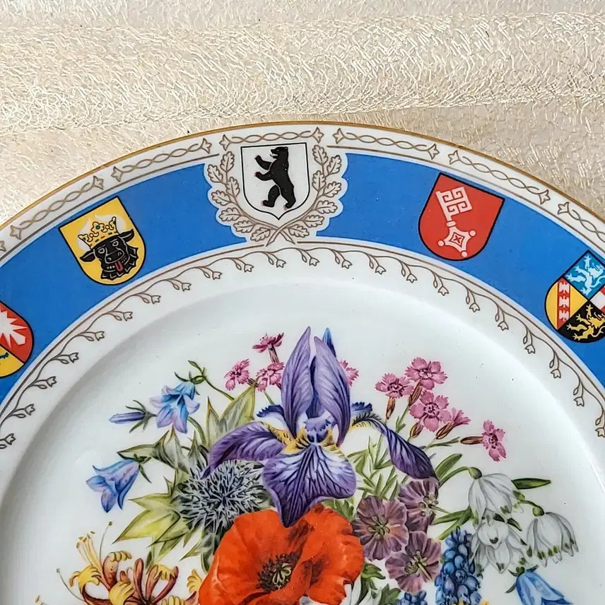 [BUNJANG] Bavaria Garden Flora Germanica Decorative Plate / 바바리아 가든 플로라 게르마니카 장식접시