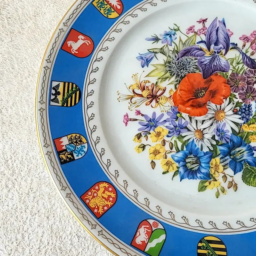 [BUNJANG] Bavaria Garden Flora Germanica Decorative Plate / 바바리아 가든 플로라 게르마니카 장식접시