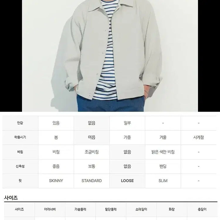 [BUNJANG] Project M Minimalist Jacket Cream 110 / [택 달린 새상품] 프로젝트엠 봄여름 미니멀 자켓 크림 110