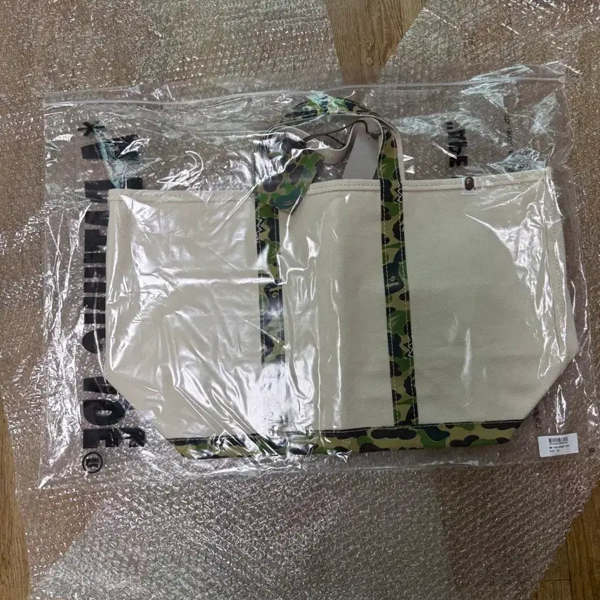 [BUNJANG] Saint Michael x BAPE ABC Camo Tote Bag (Large) / 세인트 미카엘 X 베이프 abc카모 토트백 라지
