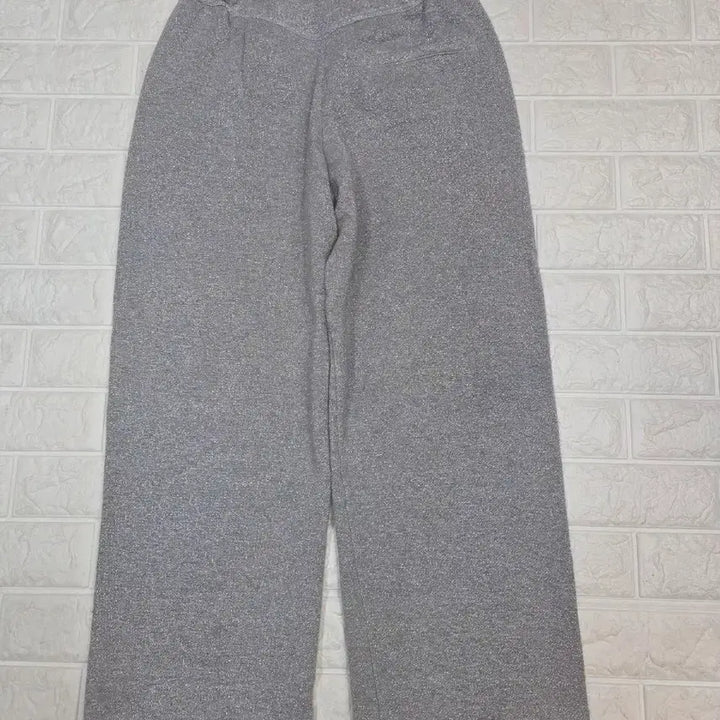 [BUNJANG] SJYP Melange Gray Training Wide Pants (S) / 한섬 sjyp 메란지 그레이 트레이닝 와이드 팬츠 s사이즈
