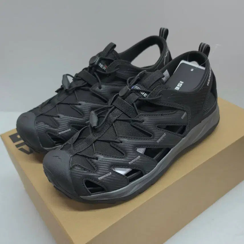 [BUNJANG] Nepa Hiking Sandals Black 255 / 새상품 네파 등산 샌들 블랙 255