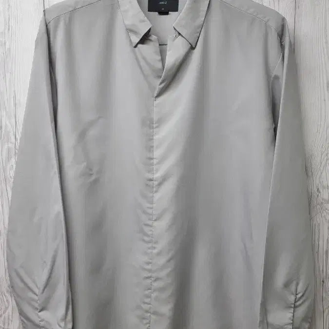 [BUNJANG] ANDZ Minimal Modal Shirt Light Grey (XL) / [미착용 새상품] 앤드지 봄여름 미니멀 모달 셔츠 라이트그레이 105