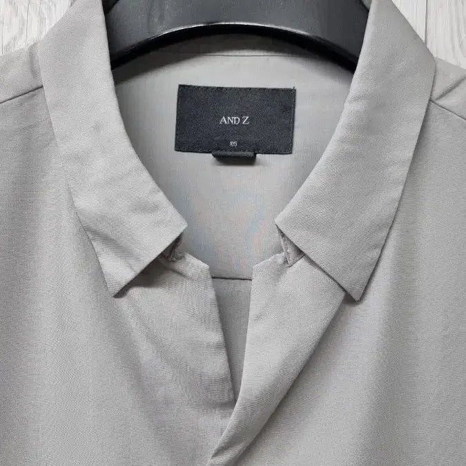 [BUNJANG] ANDZ Minimal Modal Shirt Light Grey (XL) / [미착용 새상품] 앤드지 봄여름 미니멀 모달 셔츠 라이트그레이 105