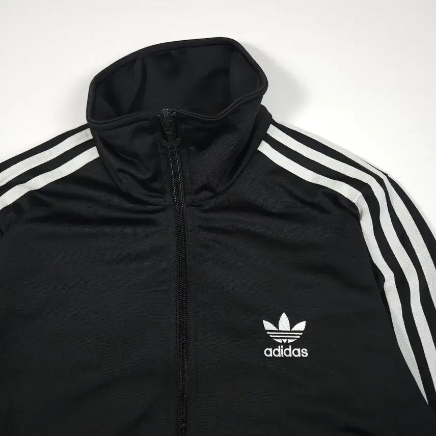[BUNJANG] Adidas Firebird Big Logo Track Top Black / 아디다스 파이어버드 빅로고 트랙탑 블랙 [95]