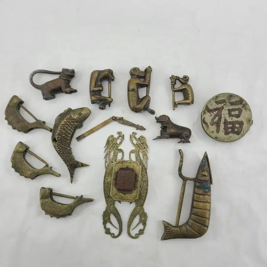 [BUNJANG] Vintage Antique Locks and Keys Collection / 빈티지 고전 자물쇠 열쇠 모음