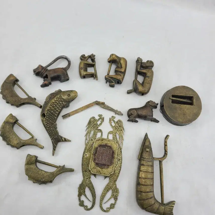 [BUNJANG] Vintage Antique Locks and Keys Collection / 빈티지 고전 자물쇠 열쇠 모음