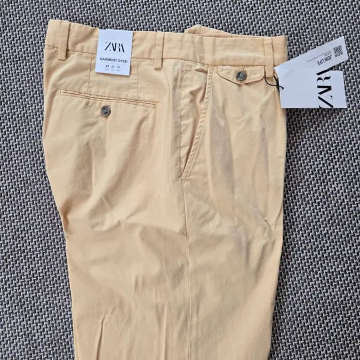 [BUNJANG] ZARA Garment Dyed Chino Trousers / (새상품) 가먼트다잉 치노 ZARA