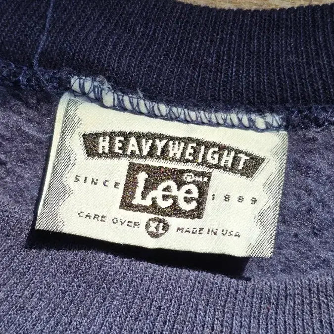 [BUNJANG] LEE Made In USA Navy Sweatshirt / LEE 리 스웻셔츠 Made In USA  맨투맨