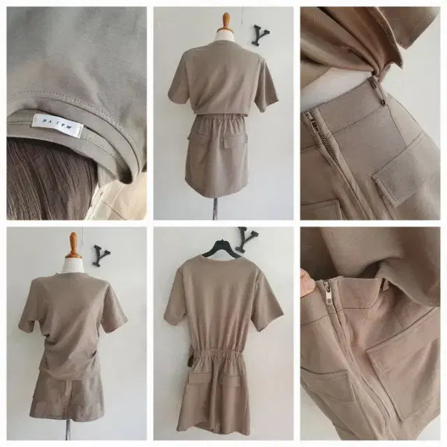 [BUNJANG] Tweeim Mini Dress / 트임원핏