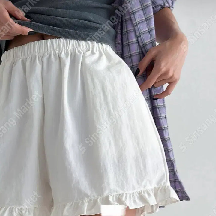 [BUNJANG] Frill Ruffle Shorts / 프릴 캉캉 반바지 ( 새상품 )