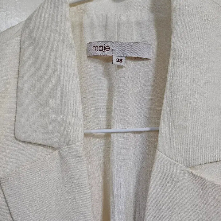 [BUNJANG] Maje Linen Blend Jacket / 마쥬 마혼방 자켓90
