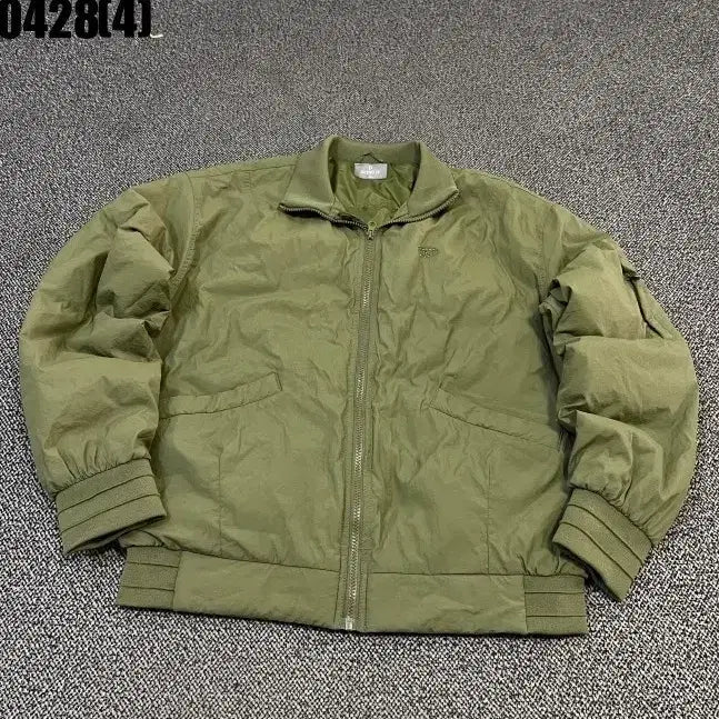 [BUNJANG] DETRO.IT Oversized Khaki Bomber Jacket / DETRO.IT 오버핏 카키 봄버 자켓 L 0428(4)
