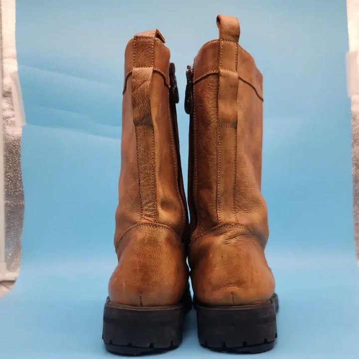 [BUNJANG] H Hamett Leather Boots 265 / H Hamett 키높이남성 가죽부츠 265 굽5