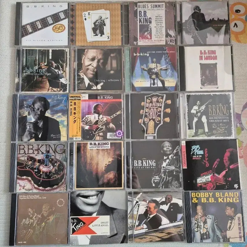 [BUNJANG] B.B. King 20 CD Bundle Set / B.B.King ( 비비 킹 ) 컬렉션 CD 음반 20장 일괄