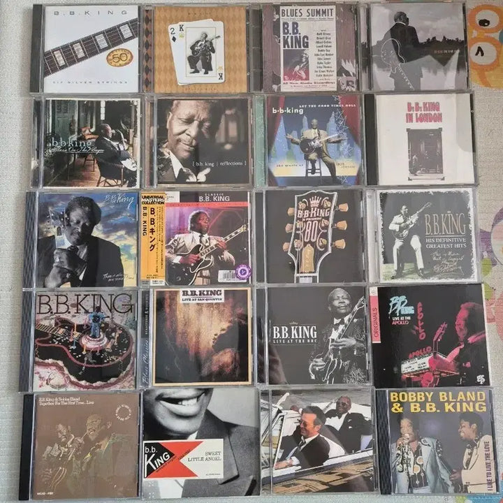 [BUNJANG] B.B. King 20 CD Bundle Set / B.B.King ( 비비 킹 ) 컬렉션 CD 음반 20장 일괄