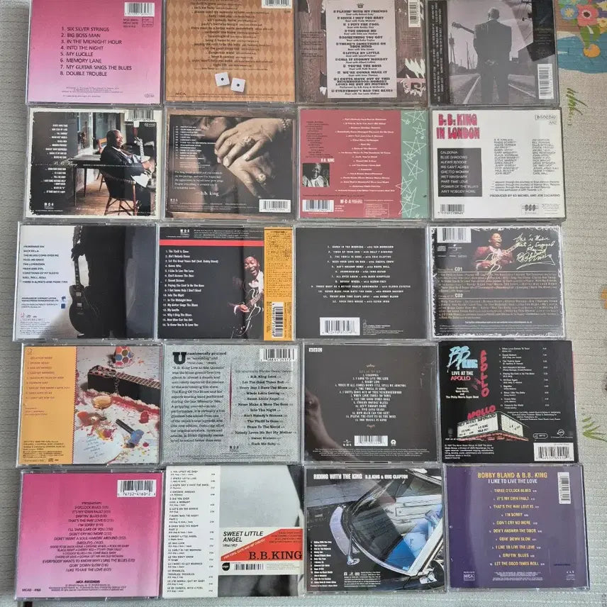 [BUNJANG] B.B. King 20 CD Bundle Set / B.B.King ( 비비 킹 ) 컬렉션 CD 음반 20장 일괄