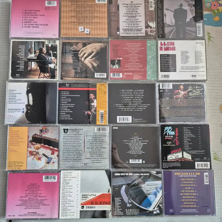 [BUNJANG] B.B. King 20 CD Bundle Set / B.B.King ( 비비 킹 ) 컬렉션 CD 음반 20장 일괄