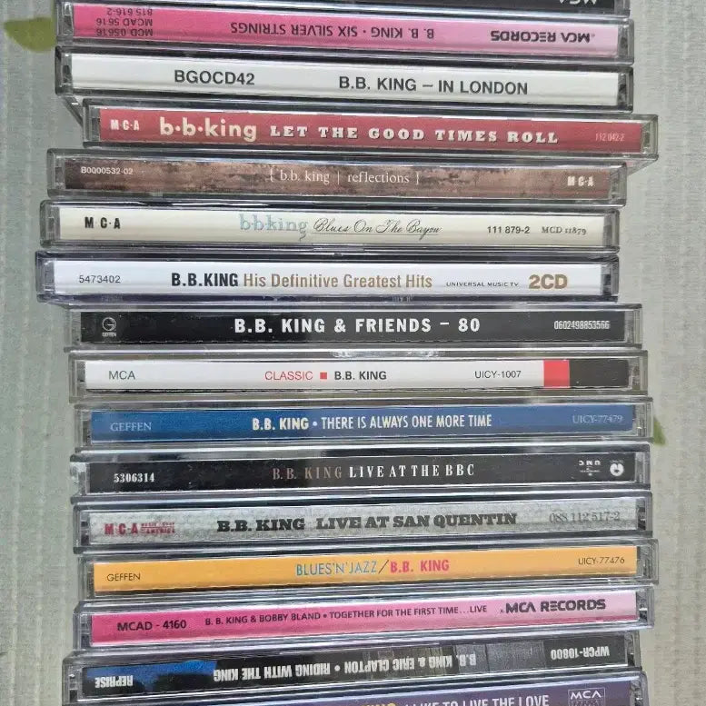 [BUNJANG] B.B. King 20 CD Bundle Set / B.B.King ( 비비 킹 ) 컬렉션 CD 음반 20장 일괄