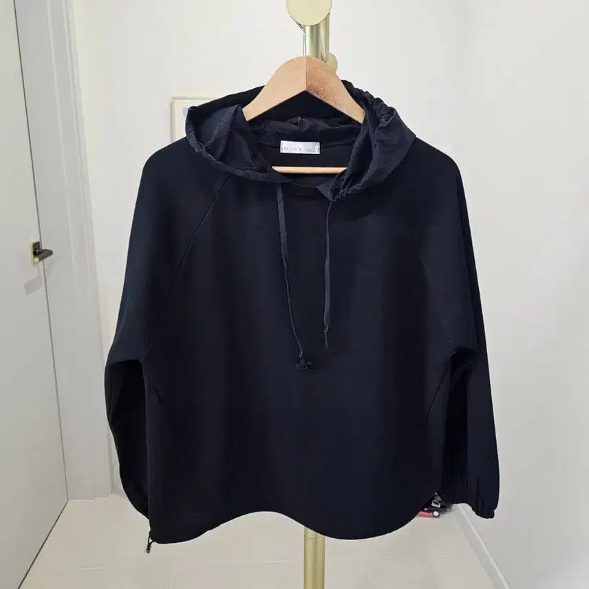 [BUNJANG] Raglan String Hoodie / 나그랑 스트링 후드티