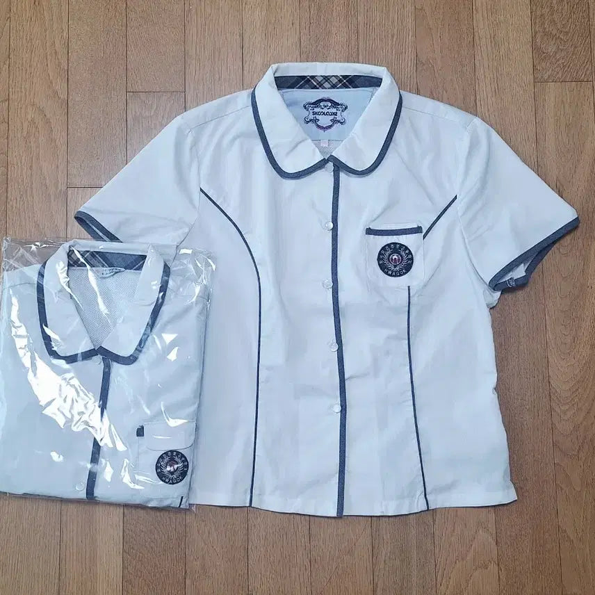 [BUNJANG] School Uniform Summer Blouse (Size 100~) / 예쁜 여자교복 하복교복 블라우스 4점(100~, 화곡보건경영고)