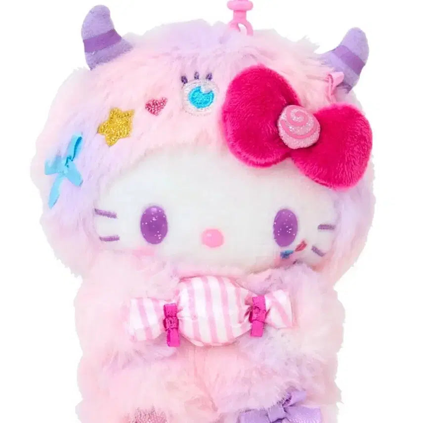 [BUNJANG] Sanrio Colorful Pop Monster Kitty Mascot / [바로발송]산리오 컬러풀 팝 몬스터 키티 마스코트