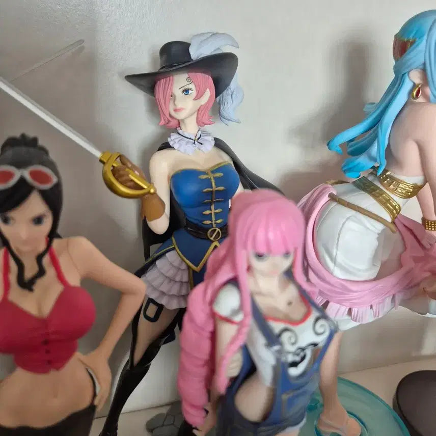 [BUNJANG] One Piece Sanji &amp; Sora Siblings Figure Set / 원피스 상디 소라 남매 피규어 셋트