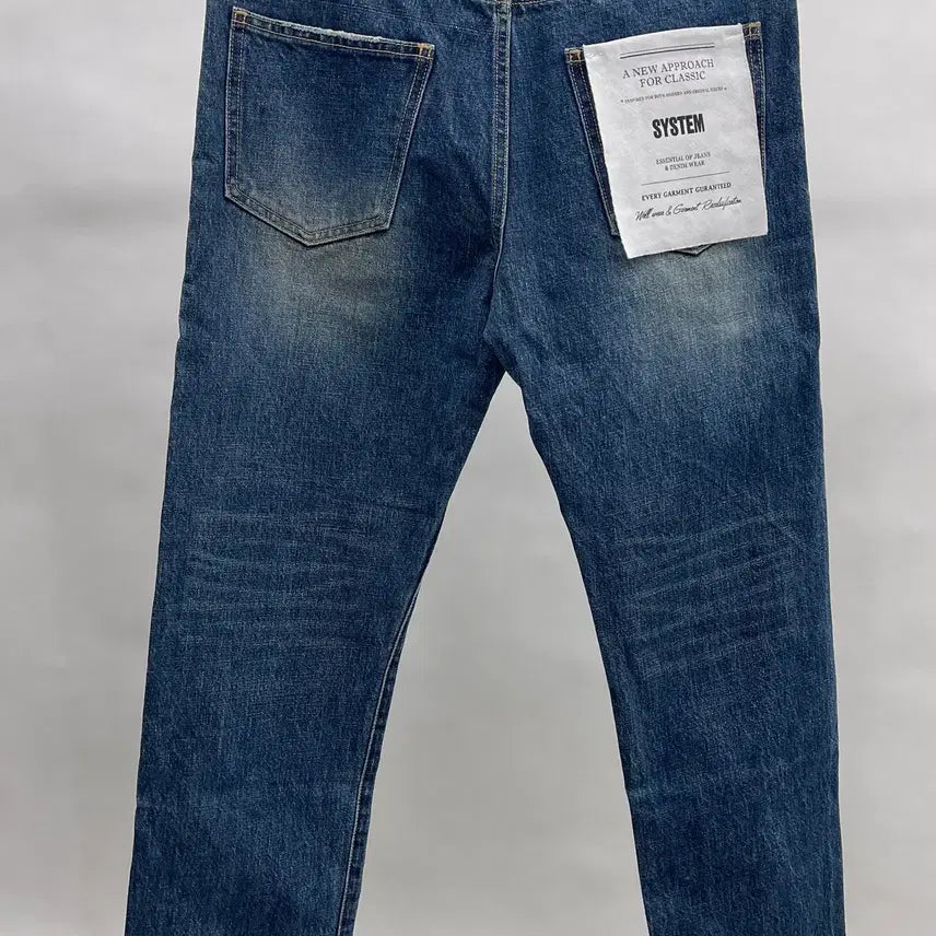 [BUNJANG] System Homme Dark Tone Denim Pants / 시스템옴므 다크톤 데님팬츠
