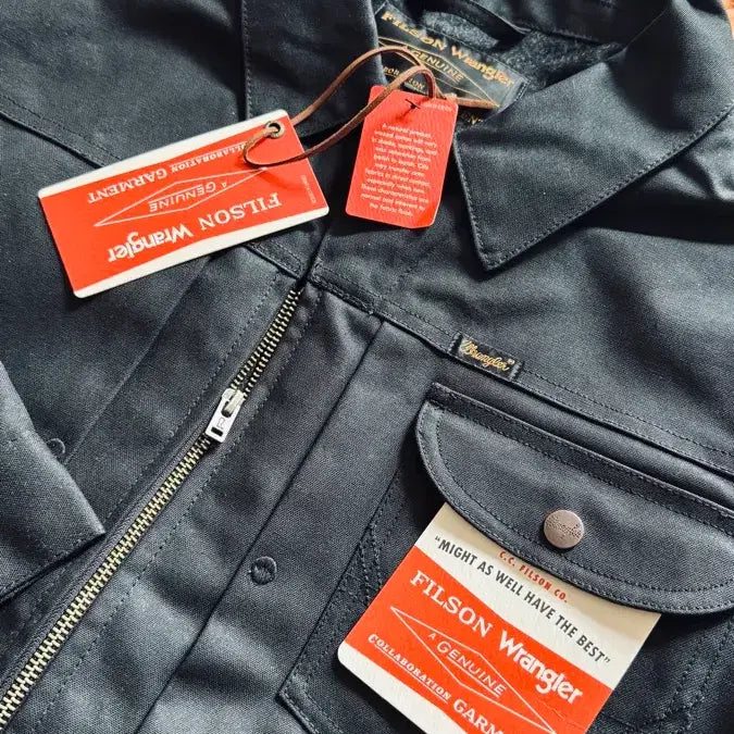 [BUNJANG] Filson x Wrangler Collaboration Wax Jacket / 필슨x랭글러 콜라보 왁스 자켓 (새상품)