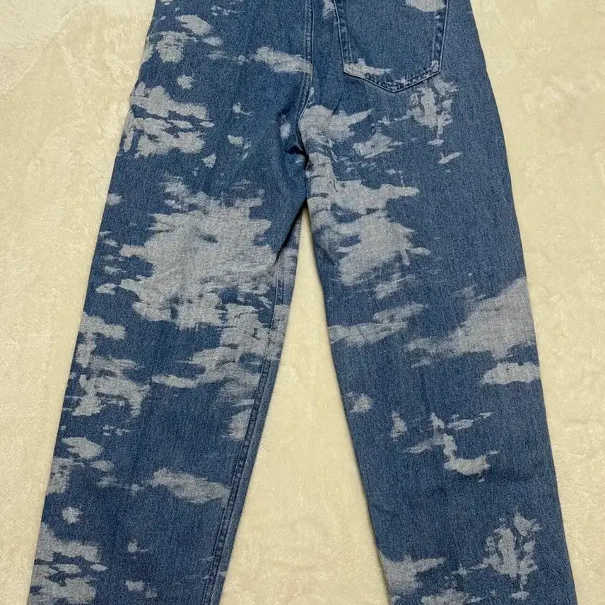 [BUNJANG] H&amp;M Tie-Dye Washed Denim Pants Loose Fit / H&amp;M 타이다이 워싱 데님 팬츠 28/30 에이치앤엠 루즈핏 청바지