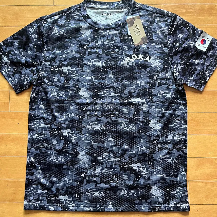 [BUNJANG] ROKA Military Functional Short-Sleeve T-Shirt / <여름신상품> ROKA 밀리터리 기능성 반팔 티셔츠