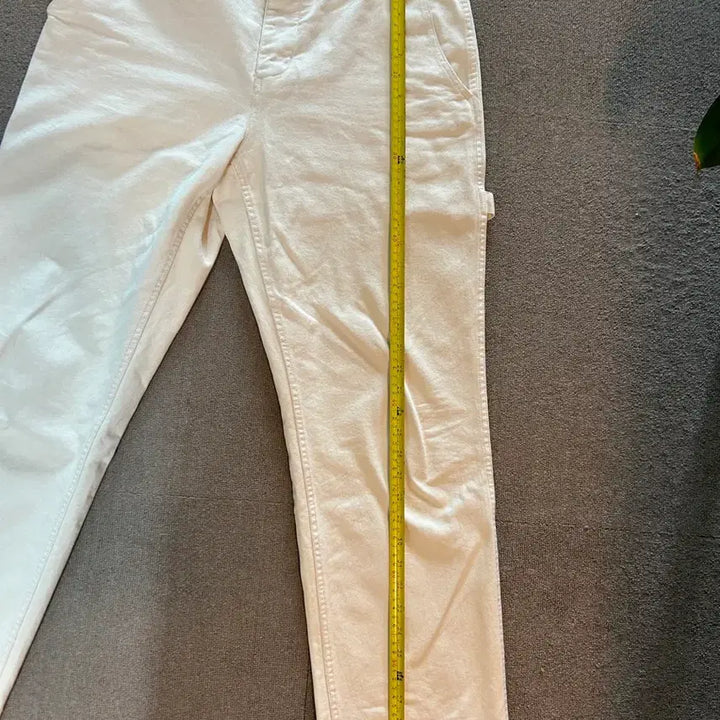 [BUNJANG] Ryoo Painter Pants Ecru M Size / Ryoo 페인터팬츠 에크루 m 사이즈