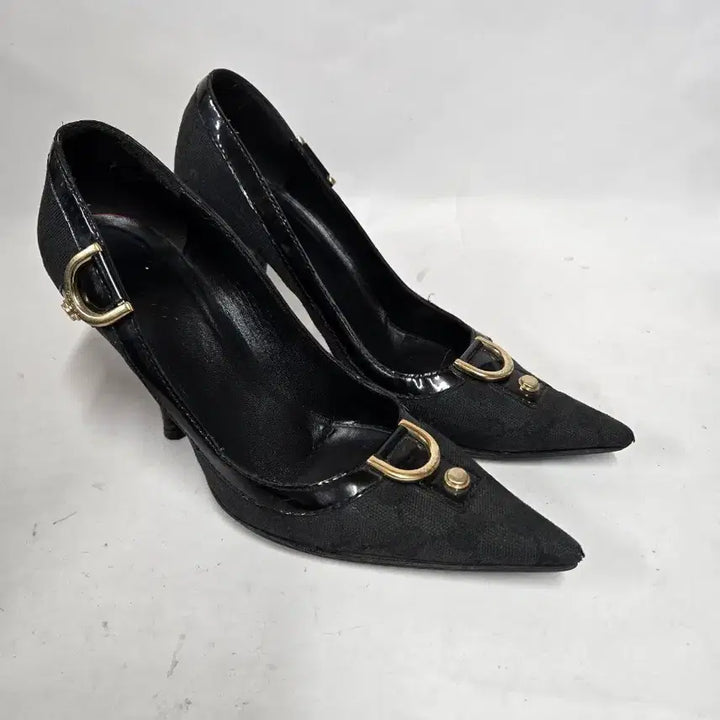 [BUNJANG] Gucci Black Heel Shoes 36C / 구찌 블랙 힐 구두 여성용 36C