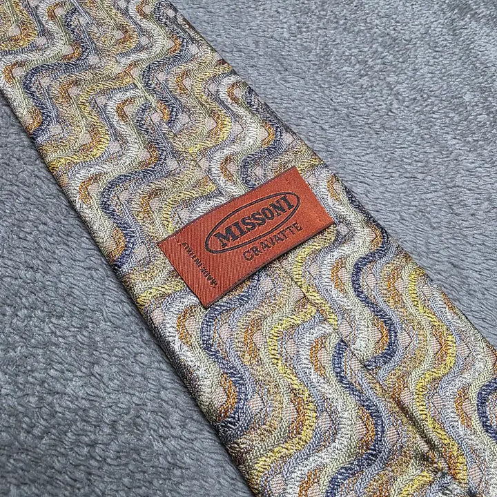 [BUNJANG] Missoni Necktie (9cm Width) / 넥타이(미쏘니) n209