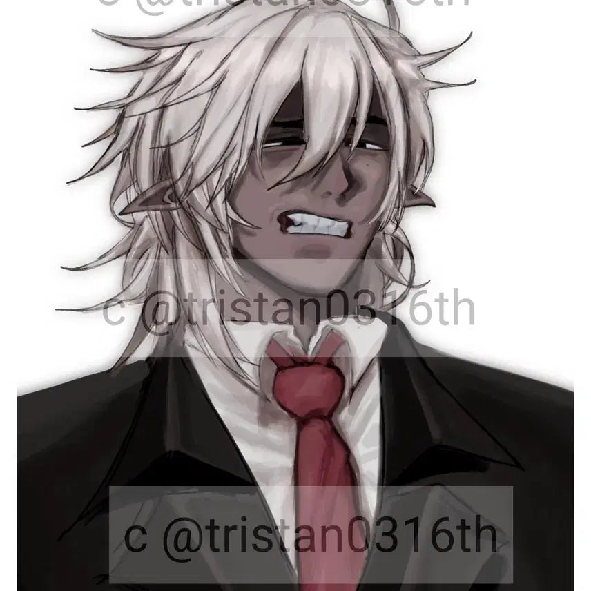 [BUNJANG] Semi-Realistic Digital Art Commission - Type B / 커미션 그림 반무테느낌 b타입