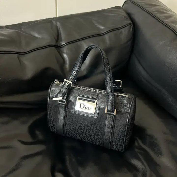 [BUNJANG] Dior Oblique Black Boston Bag / 디올 오블리크 블랙 보스턴백