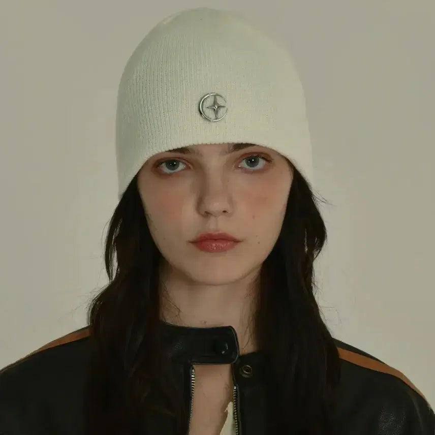 [BUNJANG] Midnight Move SV Beanie (Ivory) / 미드나잇무브 sv 비니 새상품