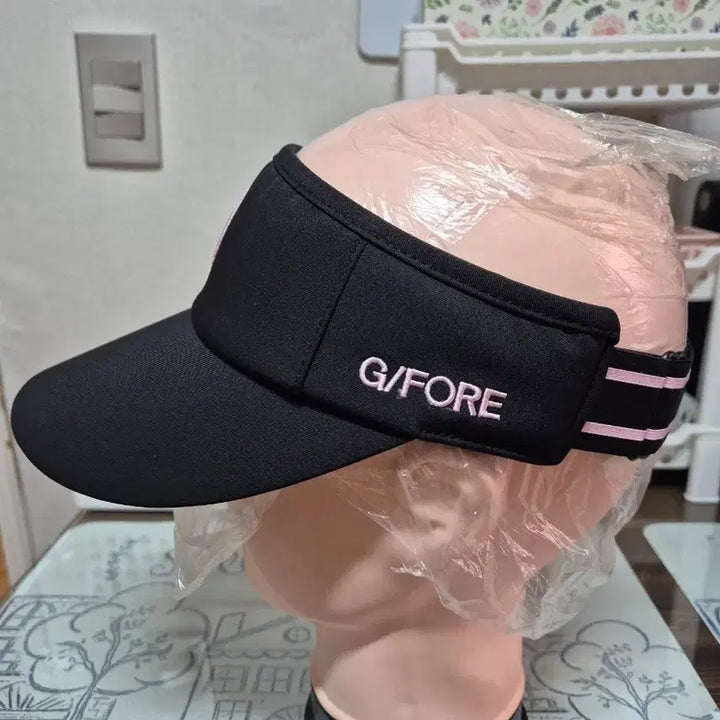 [BUNJANG] G/FORE Black Sun Cap / 지포어 블랙 썬캡