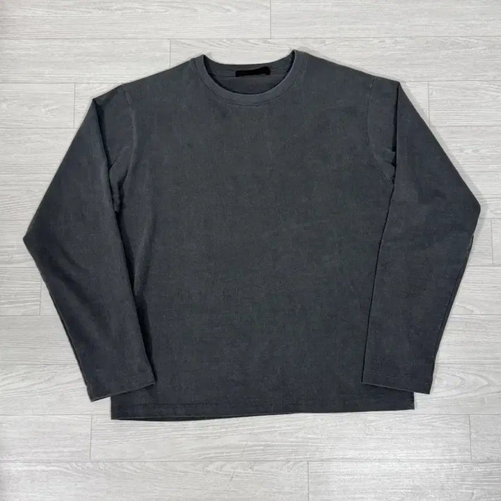 [BUNJANG] HTAE 90s Basement Long Sleeve Aged Black M / HTAE 90s 베이스먼트 롱슬리브 에이지드 블랙 M