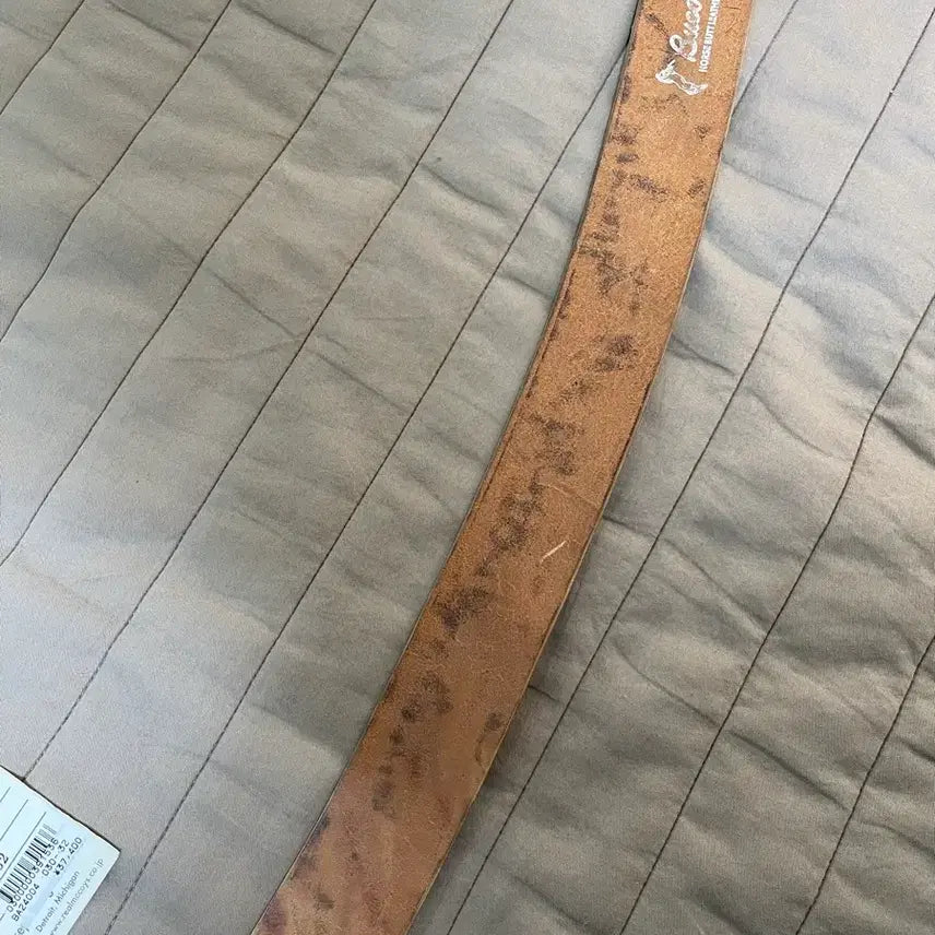 [BUNJANG] Buko Garrison Belt Horsehide 32 / 부코 홀스하이드 개리슨벨트 차심 32