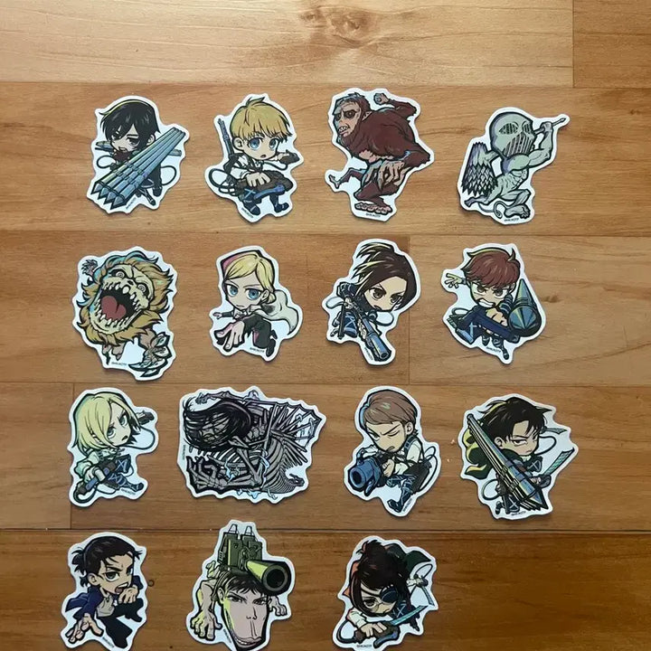 [BUNJANG] Attack on Titan Sticker Bundle Set / 진격의거인 스티커 일괄