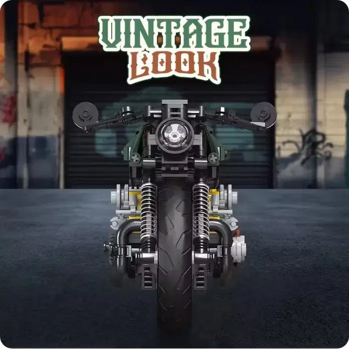 [BUNJANG] M MENBIS 600+pcs 1:8 Scale Super Motorcycle Building Blocks Set / 600pcs 슈퍼 오토바이 조립 블럭세트 클래식 블록 바이크 DIY