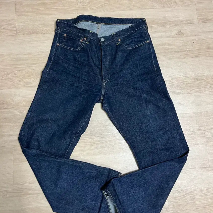 [BUNJANG] Fullcount 1101 Indigo Denim Jeans 38/34 / [38] 풀카운트 1101 인디고 38/34