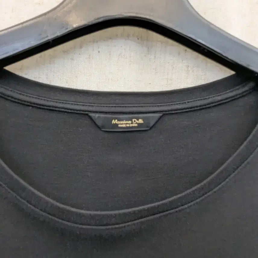 [BUNJANG] Max Mara Black Short Sleeve T-Shirt / 막스마라 블랙 반팔 티셔츠