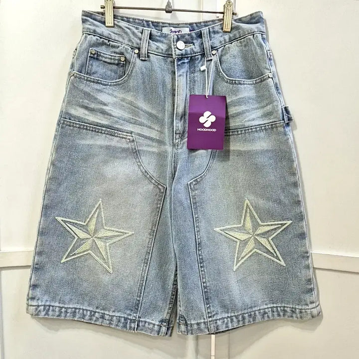 [BUNJANG] Hood Hood Bermuda Denim Pants / 후드후드 버뮤다 데님 팬츠 새상품