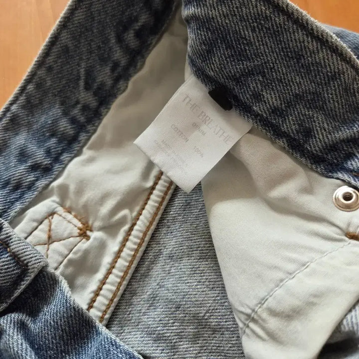 [BUNJANG] Breed Ringslub Light Wash Denim Jeans (S) / 브리드 링슬럽 비죠 연청 데님 새제품 s